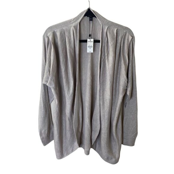Express Tan Open Cardigan Sweater Sz XS - Picture 1 of 9